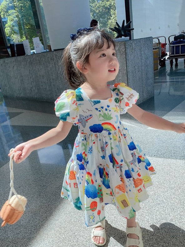 Kid's graffiti Dress