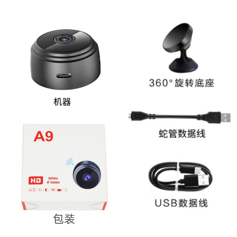 Mini WiFi HD Security Camera w/ Card Slot and Cloud Storage